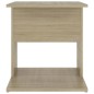 vidaXL Beistelltisch Sonoma-Eiche 45x45x48 cm Holzwerkstoff vidaXL Beistelltisch Sonoma-Eiche 45x45x48 cm Holzwerkstoff