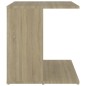 vidaXL Beistelltisch Sonoma-Eiche 45x45x48 cm Holzwerkstoff vidaXL Beistelltisch Sonoma-Eiche 45x45x48 cm Holzwerkstoff