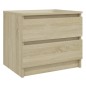 vidaXL Nachttische 2 Stk. Sonoma-Eiche 50x39x43,5 cm Holzwerkstoff vidaXL Nachttische 2 Stk. Sonoma-Eiche 50x39x43,5 cm Holzwerkstoff