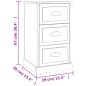 vidaXL Nachttisch Braun Eichen-Optik 39x39x67 cm Holzwerkstoff vidaXL Nachttisch Braun Eichen-Optik 39x39x67 cm Holzwerkstoff