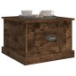 vidaXL Couchtisch Räuchereiche 50x50x35 cm Holzwerkstoff vidaXL Couchtisch Räuchereiche 50x50x35 cm Holzwerkstoff