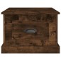vidaXL Couchtisch Räuchereiche 50x50x35 cm Holzwerkstoff vidaXL Couchtisch Räuchereiche 50x50x35 cm Holzwerkstoff