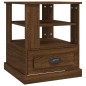 vidaXL Beistelltisch Braun Eichen-Optik 50x50x60 cm Holzwerkstoff vidaXL Beistelltisch Braun Eichen-Optik 50x50x60 cm Holzwerkstoff