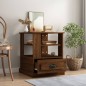 vidaXL Beistelltisch Braun Eichen-Optik 50x50x60 cm Holzwerkstoff vidaXL Beistelltisch Braun Eichen-Optik 50x50x60 cm Holzwerkstoff