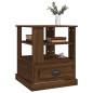 vidaXL Beistelltisch Braun Eichen-Optik 50x50x60 cm Holzwerkstoff vidaXL Beistelltisch Braun Eichen-Optik 50x50x60 cm Holzwerkstoff