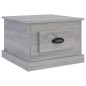 vidaXL Couchtisch Grau Sonoma 50x50x35 cm Holzwerkstoff vidaXL Couchtisch Grau Sonoma 50x50x35 cm Holzwerkstoff