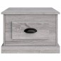 vidaXL Couchtisch Grau Sonoma 50x50x35 cm Holzwerkstoff vidaXL Couchtisch Grau Sonoma 50x50x35 cm Holzwerkstoff