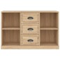vidaXL Sideboard Sonoma-Eiche 104,5x35,5x67,5 cm Holzwerkstoff vidaXL Sideboard Sonoma-Eiche 104,5x35,5x67,5 cm Holzwerkstoff