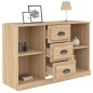 vidaXL Sideboard Sonoma-Eiche 104,5x35,5x67,5 cm Holzwerkstoff vidaXL Sideboard Sonoma-Eiche 104,5x35,5x67,5 cm Holzwerkstoff