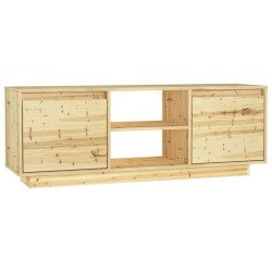 vidaXL TV-Schrank 110x30x40 cm Massivholz Tanne