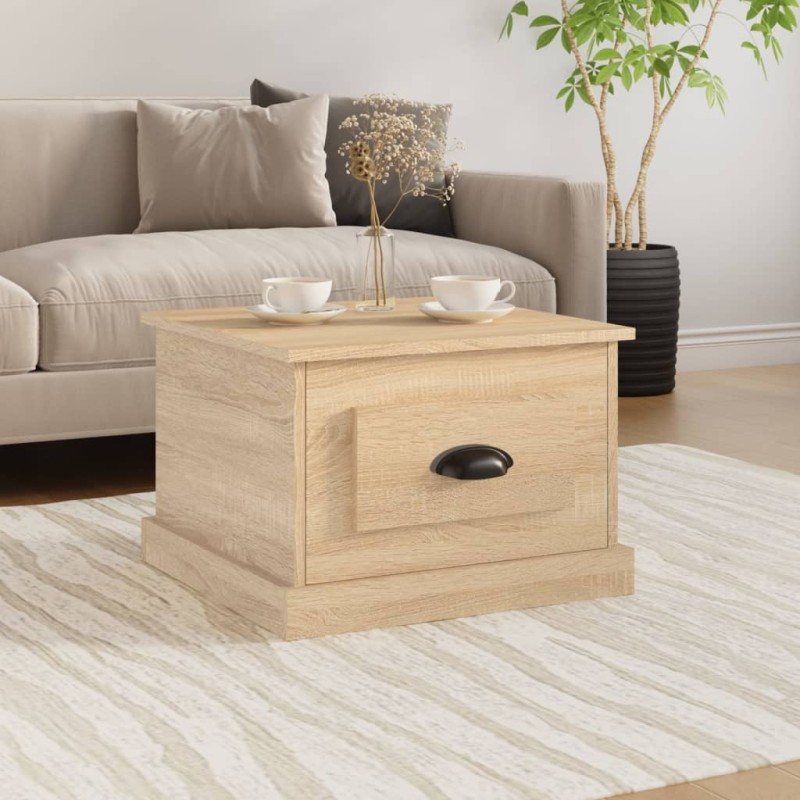 vidaXL Couchtisch Sonoma-Eiche 50x50x35 cm Holzwerkstoff vidaXL Couchtisch Sonoma-Eiche 50x50x35 cm Holzwerkstoff