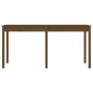 vidaXL Gartentisch Honigbraun 159,5x82,5x76 cm Massivholz Kiefer vidaXL Gartentisch Honigbraun 159,5x82,5x76 cm Massivholz Kiefer