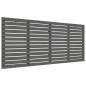 vidaXL Wand-Kopfteil Grau 206x3x91,5 cm Massivholz Kiefer vidaXL Wand-Kopfteil Grau 206x3x91,5 cm Massivholz Kiefer