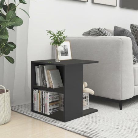 vidaXL Beistelltisch Grau 45x45x48 cm Holzwerkstoff