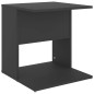 vidaXL Beistelltisch Grau 45x45x48 cm Holzwerkstoff vidaXL Beistelltisch Grau 45x45x48 cm Holzwerkstoff