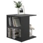 vidaXL Beistelltisch Grau 45x45x48 cm Holzwerkstoff vidaXL Beistelltisch Grau 45x45x48 cm Holzwerkstoff