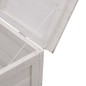 vidaXL Gartentruhe Weiß 198,5x50x56,5 cm Massivholz Tanne vidaXL Gartentruhe Weiß 198,5x50x56,5 cm Massivholz Tanne