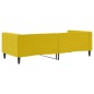 vidaXL Tagesbett Gelb 90x200 cm Samt vidaXL Tagesbett Gelb 90x200 cm Samt