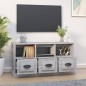 vidaXL TV-Schrank Grau Sonoma 100x35x50 cm Holzwerkstoff vidaXL TV-Schrank Grau Sonoma 100x35x50 cm Holzwerkstoff