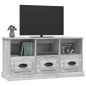 vidaXL TV-Schrank Grau Sonoma 100x35x50 cm Holzwerkstoff vidaXL TV-Schrank Grau Sonoma 100x35x50 cm Holzwerkstoff