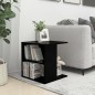 vidaXL Beistelltisch Hochglanz-Schwarz 45x45x48 cm Holzwerkstoff vidaXL Beistelltisch Hochglanz-Schwarz 45x45x48 cm Holzwerkstoff