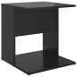 vidaXL Beistelltisch Hochglanz-Schwarz 45x45x48 cm Holzwerkstoff vidaXL Beistelltisch Hochglanz-Schwarz 45x45x48 cm Holzwerkstoff