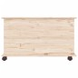 vidaXL Truhe mit Rollen ALTA 73x39,5x44 cm Massivholz Kiefer vidaXL Truhe mit Rollen ALTA 73x39,5x44 cm Massivholz Kiefer