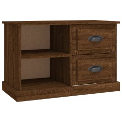 vidaXL TV-Schrank Braun Eichen-Optik 73x35,5x47,5 cm Holzwerkstoff