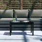 vidaXL Gartentisch Schwarz 82,5x50,5x45 cm Massivholz Kiefer vidaXL Gartentisch Schwarz 82,5x50,5x45 cm Massivholz Kiefer