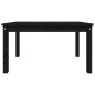 vidaXL Gartentisch Schwarz 82,5x50,5x45 cm Massivholz Kiefer vidaXL Gartentisch Schwarz 82,5x50,5x45 cm Massivholz Kiefer