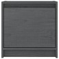 vidaXL Nachttische 2 Stk. Grau 40x30,5x40 cm Massivholz Kiefer vidaXL Nachttische 2 Stk. Grau 40x30,5x40 cm Massivholz Kiefer