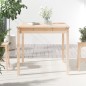 vidaXL Gartentisch 82,5x82,5x76 cm Massivholz Kiefer vidaXL Gartentisch 82,5x82,5x76 cm Massivholz Kiefer