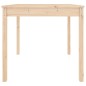 vidaXL Gartentisch 82,5x82,5x76 cm Massivholz Kiefer vidaXL Gartentisch 82,5x82,5x76 cm Massivholz Kiefer