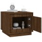 vidaXL Couchtisch Braun Eichen-Optik 51x50x44 cm Holzwerkstoff vidaXL Couchtisch Braun Eichen-Optik 51x50x44 cm Holzwerkstoff
