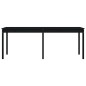 vidaXL Gartentisch Schwarz 203,5x100x76 cm Massivholz Kiefer vidaXL Gartentisch Schwarz 203,5x100x76 cm Massivholz Kiefer