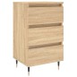 vidaXL Nachttisch Sonoma-Eiche 40x35x69 cm Holzwerkstoff vidaXL Nachttisch Sonoma-Eiche 40x35x69 cm Holzwerkstoff