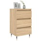 vidaXL Nachttisch Sonoma-Eiche 40x35x69 cm Holzwerkstoff vidaXL Nachttisch Sonoma-Eiche 40x35x69 cm Holzwerkstoff