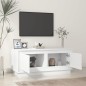 vidaXL Couchtisch Weiß 102x50x44 cm Holzwerkstoff vidaXL Couchtisch Weiß 102x50x44 cm Holzwerkstoff