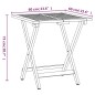 3-tlg. Bistro-Set Klappbar mit Kissen Massivholz Akazie 3-tlg. Bistro-Set Klappbar mit Kissen Massivholz Akazie