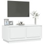 vidaXL Couchtisch Weiß 102x50x44 cm Holzwerkstoff vidaXL Couchtisch Weiß 102x50x44 cm Holzwerkstoff