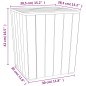 vidaXL Gartentisch mit Abnehmbarer Tischplatte Schwarz Polypropylen vidaXL Gartentisch mit Abnehmbarer Tischplatte Schwarz Polypropylen