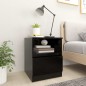 vidaXL Nachttische 2 Stk. Schwarz 40x40x50 cm Holzwerkstoff vidaXL Nachttische 2 Stk. Schwarz 40x40x50 cm Holzwerkstoff