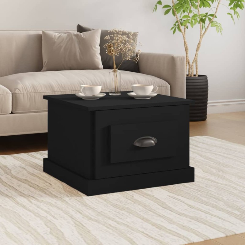 vidaXL Couchtisch Schwarz 50x50x35 cm Holzwerkstoff vidaXL Couchtisch Schwarz 50x50x35 cm Holzwerkstoff