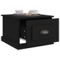 vidaXL Couchtisch Schwarz 50x50x35 cm Holzwerkstoff vidaXL Couchtisch Schwarz 50x50x35 cm Holzwerkstoff