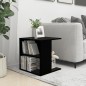 vidaXL Beistelltisch Schwarz 45x45x48 cm Holzwerkstoff vidaXL Beistelltisch Schwarz 45x45x48 cm Holzwerkstoff