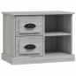 vidaXL Nachttisch Grau Sonoma 60x35,5x45 cm vidaXL Nachttisch Grau Sonoma 60x35,5x45 cm