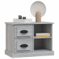 vidaXL Nachttisch Grau Sonoma 60x35,5x45 cm vidaXL Nachttisch Grau Sonoma 60x35,5x45 cm