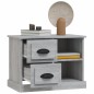 vidaXL Nachttisch Grau Sonoma 60x35,5x45 cm vidaXL Nachttisch Grau Sonoma 60x35,5x45 cm