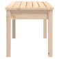 vidaXL Gartenbank 80x44x45 cm Massivholz Kiefer vidaXL Gartenbank 80x44x45 cm Massivholz Kiefer