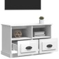vidaXL TV-Schrank Hochglanz-Weiß 80x35x50 cm Holzwerkstoff vidaXL TV-Schrank Hochglanz-Weiß 80x35x50 cm Holzwerkstoff